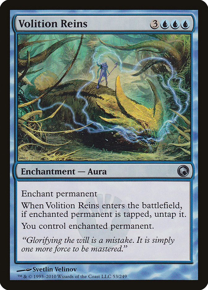 Volition Reins 53 (Scars of Mirrodin)  - Foil | Good Games Adelaide SA
