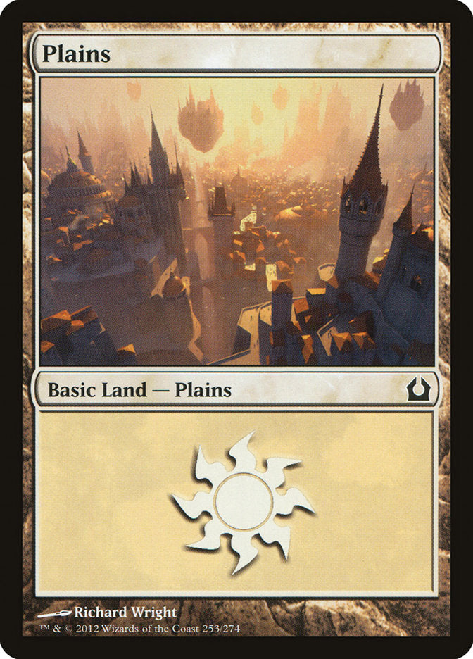 Plains 253 (Return to Ravnica)  - Foil | Good Games Adelaide SA