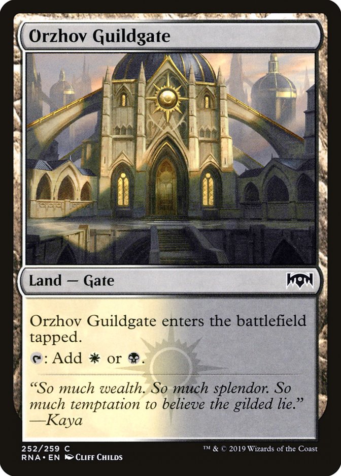 Orzhov Guildgate 252 (Ravnica Allegiance)  | Good Games Adelaide SA