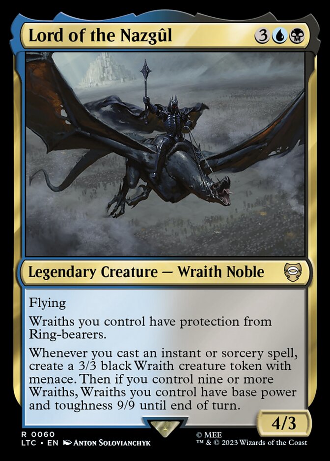 Lord of the Nazgul 60 (Commander: The Lord of the Rings: Tales of Middle-earth)  | Good Games Adelaide SA