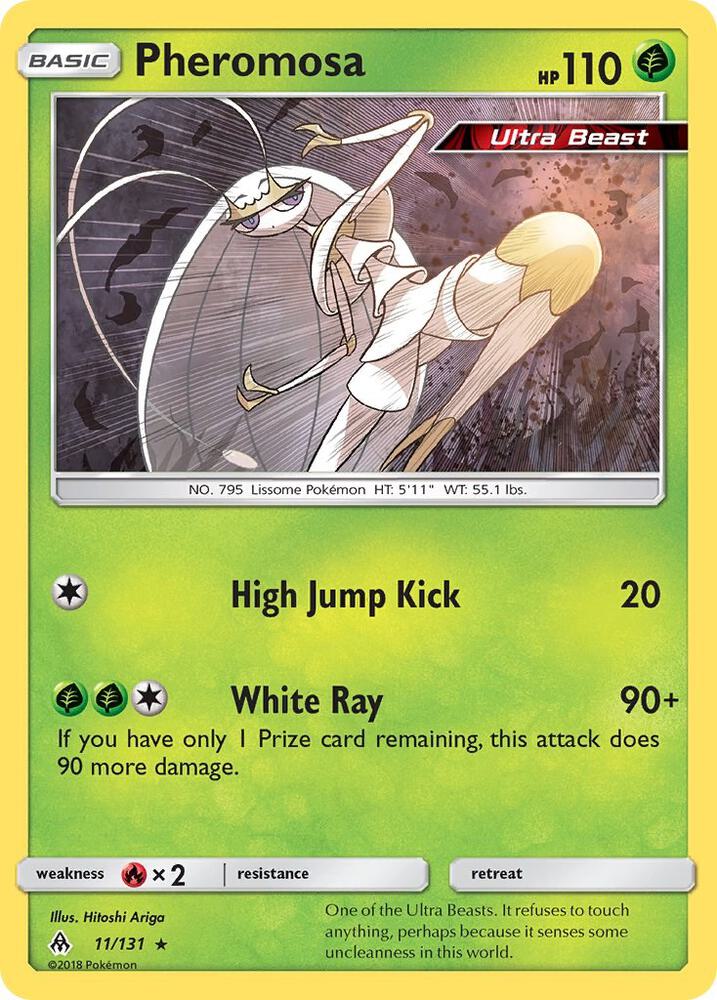 Pheromosa 11/131 (SM - Forbidden Light)  - Holofoil | Good Games Adelaide SA