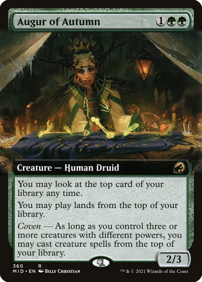 Augur of Autumn 360 (Innistrad: Midnight Hunt)  - Foil | Good Games Adelaide SA