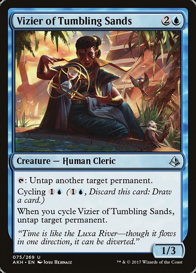Vizier of Tumbling Sands 75 (Amonkhet)  | Good Games Adelaide SA