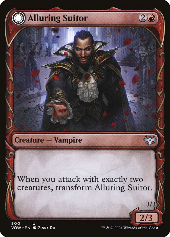 Alluring Suitor // Deadly Dancer 300 (Innistrad: Crimson Vow)  | Good Games Adelaide SA