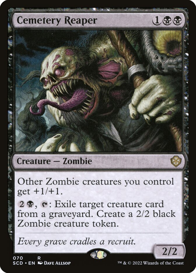 Cemetery Reaper 70 (Starter Commander Decks)  | Good Games Adelaide SA