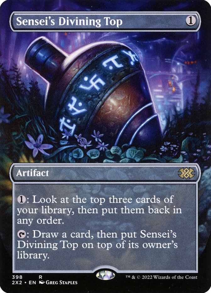 Sensei's Divining Top 398 (Double Masters 2022)  - Foil | Good Games Adelaide SA