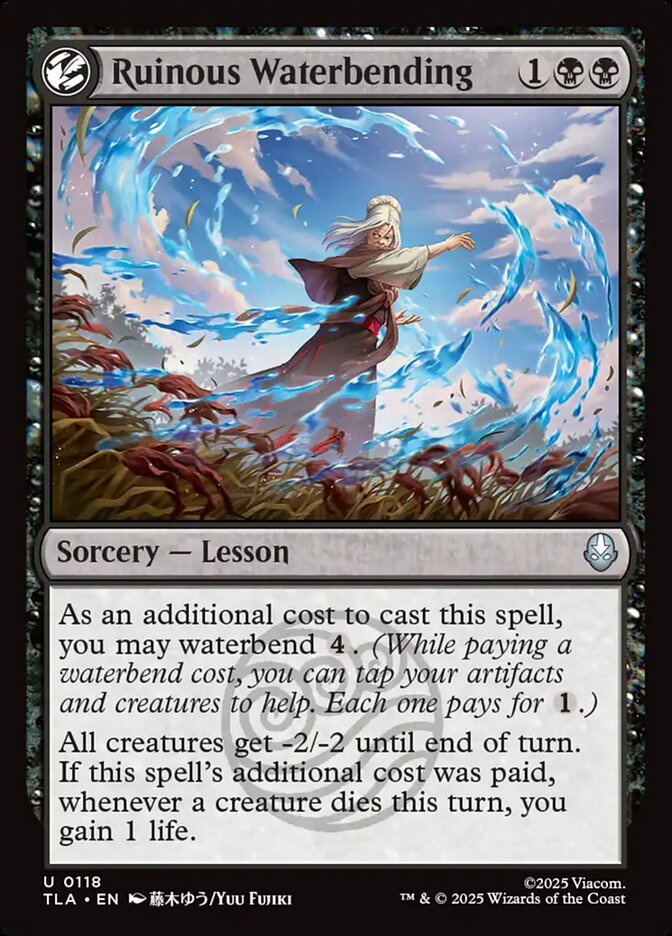 Ruinous Waterbending 118 (Avatar: The Last Airbender)  | Good Games Adelaide SA
