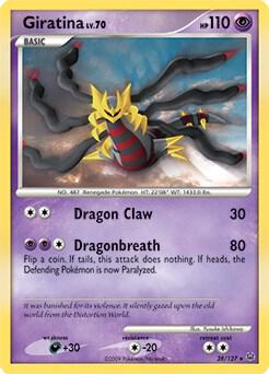 Giratina Lv 70 28 127 DPPt Platinum 028/127 (Deck Exclusives)  - Holofoil | Good Games Adelaide SA