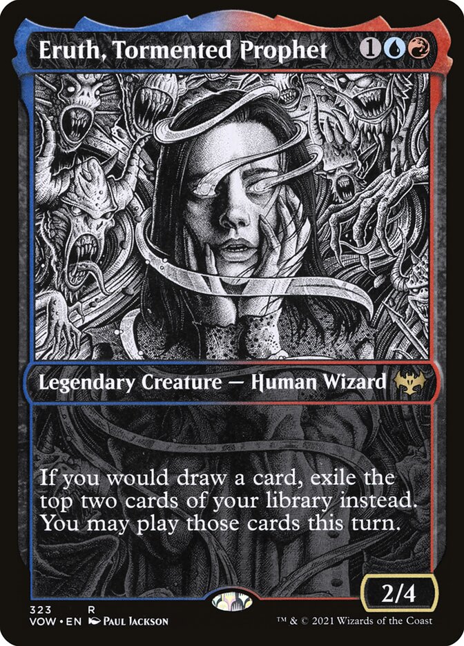 Eruth, Tormented Prophet 323 (Innistrad: Crimson Vow)  - Foil | Good Games Adelaide SA