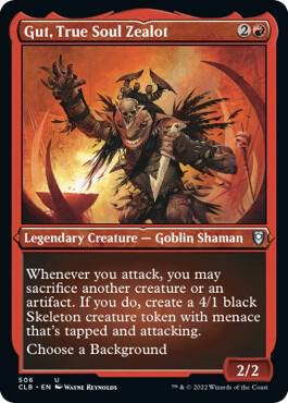 Gut True Soul Zealot Foil Etched 506 (Commander Legends: Battle for Baldur's Gate)  - Foil | Good Games Adelaide SA