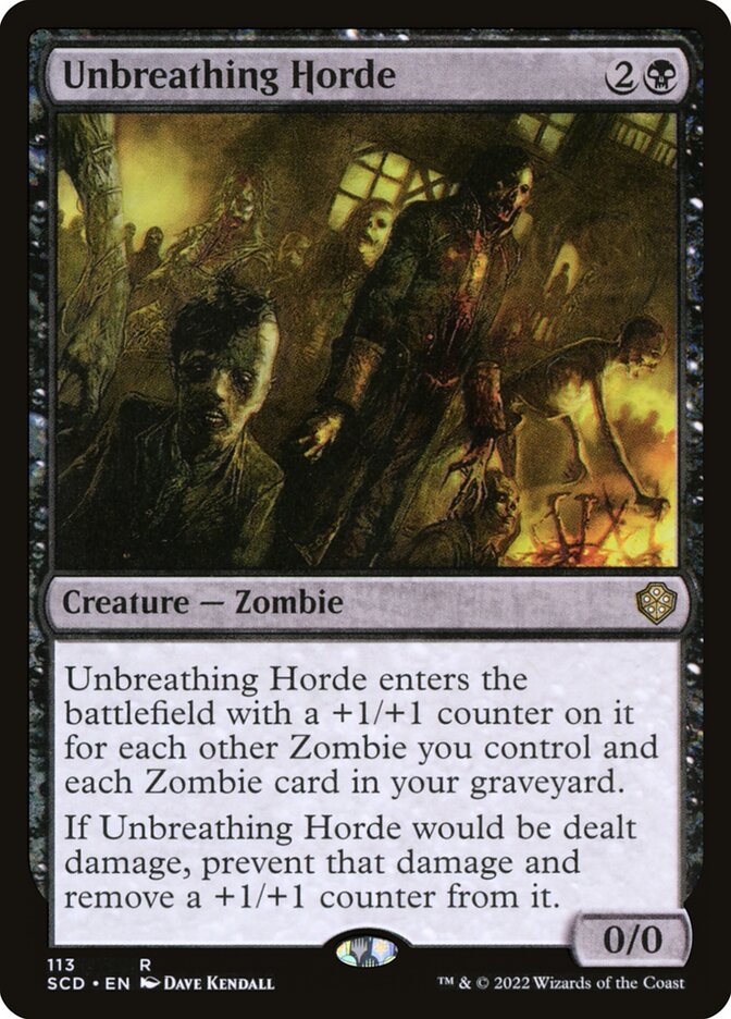 Unbreathing Horde 113 (Starter Commander Decks)  | Good Games Adelaide SA