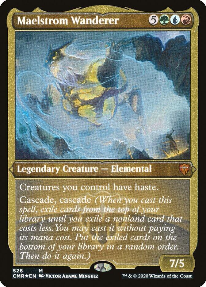 Maelstrom Wanderer Foil Etched 526 (Commander Legends)  - Foil | Good Games Adelaide SA