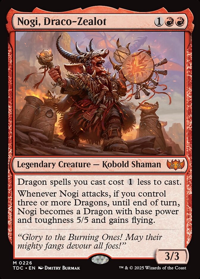 Nogi, Draco-Zealot 226 (Commander: Tarkir: Dragonstorm)  | Good Games Adelaide SA