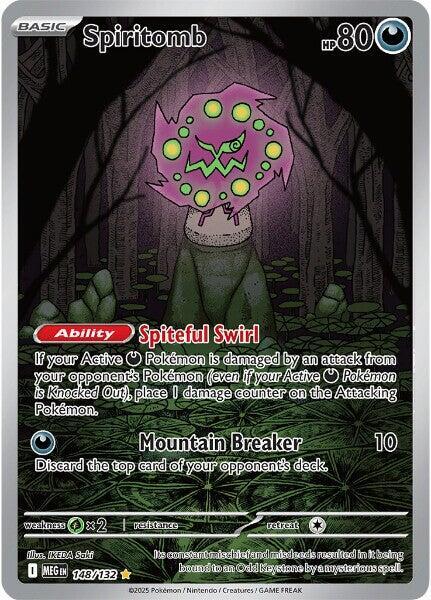 Spiritomb 148/132 (ME01: Mega Evolution)  - Holofoil | Good Games Adelaide SA