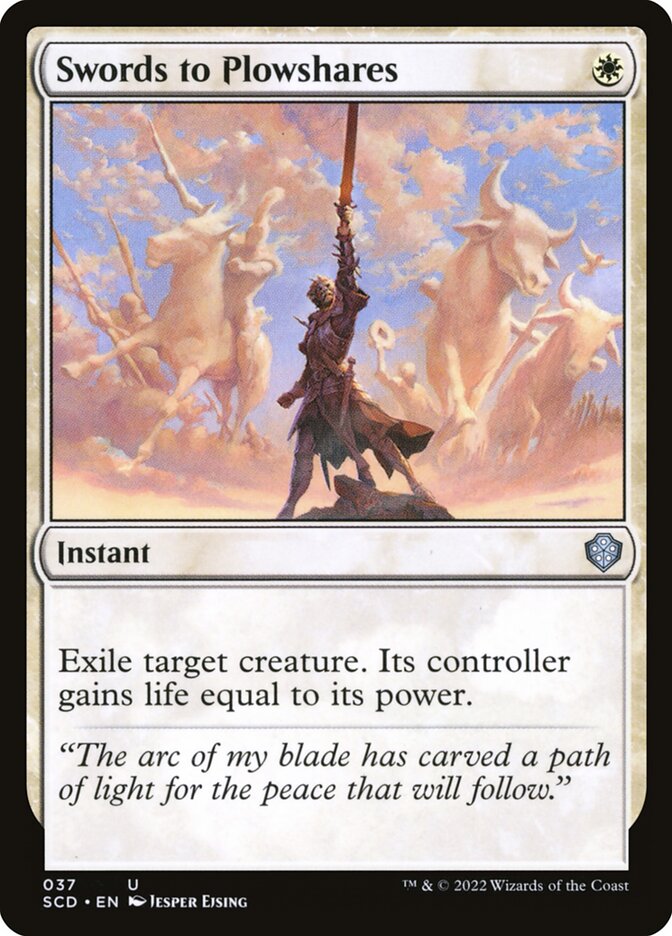 Swords to Plowshares 37 (Starter Commander Decks)  | Good Games Adelaide SA