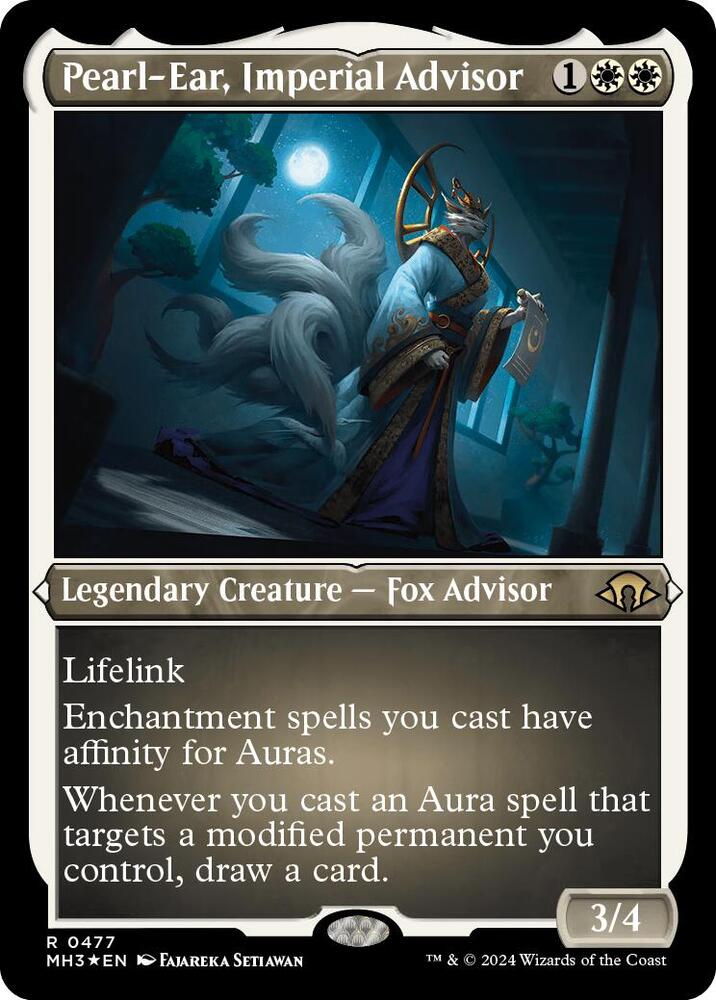Pearl-Ear, Imperial Advisor 477 (Modern Horizons 3)  - Foil | Good Games Adelaide SA