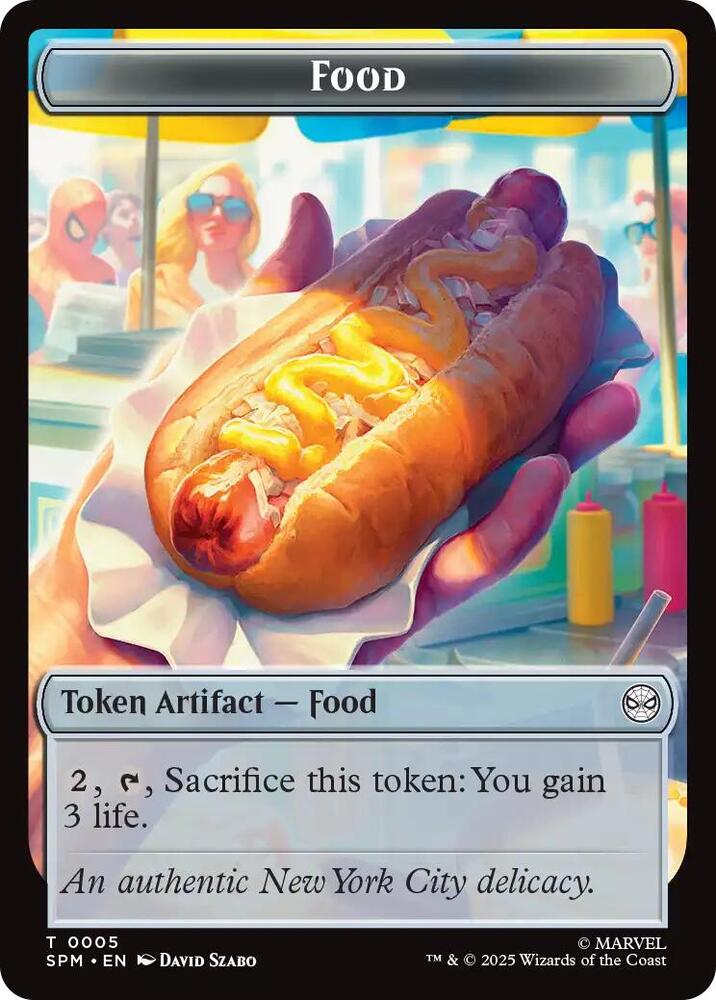 Food Robot Double Sided Token 5 // 6 (Marvel's Spider-Man)  | Good Games Adelaide SA