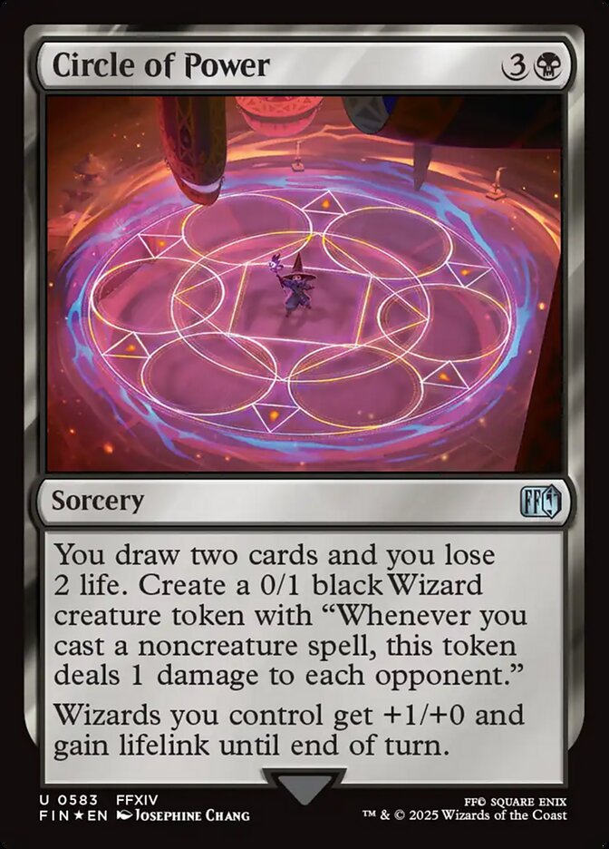 Circle of Power 583 (FINAL FANTASY)  - Foil | Good Games Adelaide SA