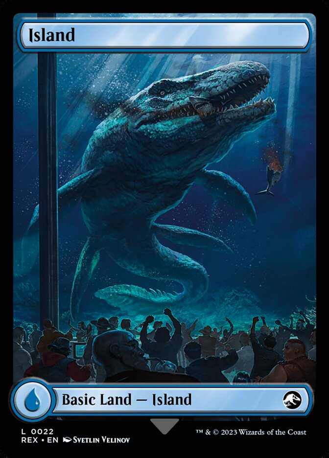 Island 22 (Universes Beyond: Jurassic World Collection)  - Foil | Good Games Adelaide SA
