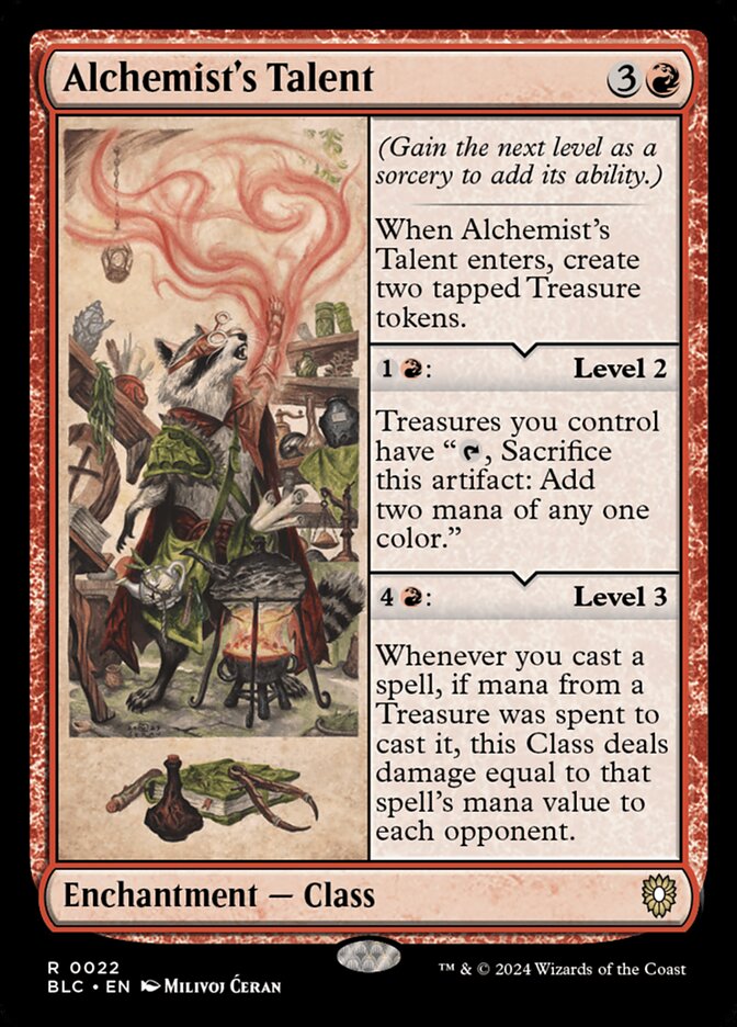 Alchemists Talent 22 (Commander: Bloomburrow)  | Good Games Adelaide SA