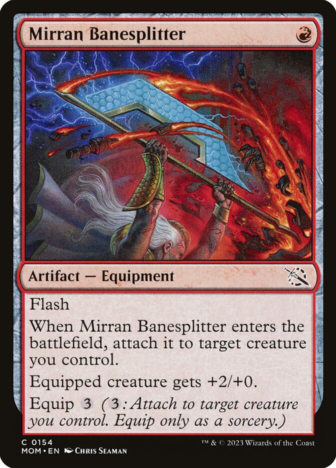 Mirran Banesplitter 154 (March of the Machine)  - Foil | Good Games Adelaide SA