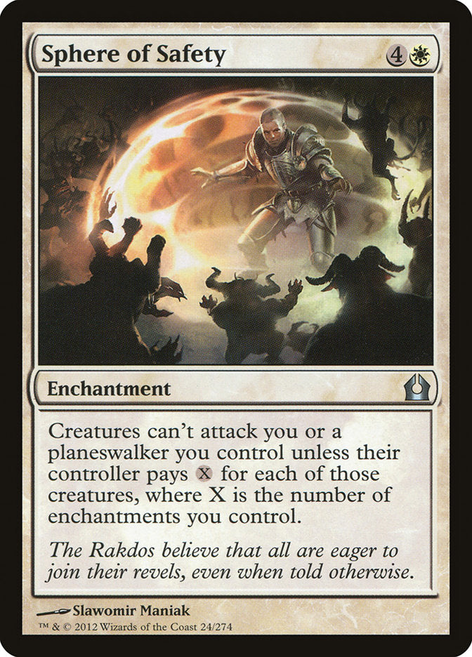 Sphere of Safety 24 (Return to Ravnica)  - Foil | Good Games Adelaide SA