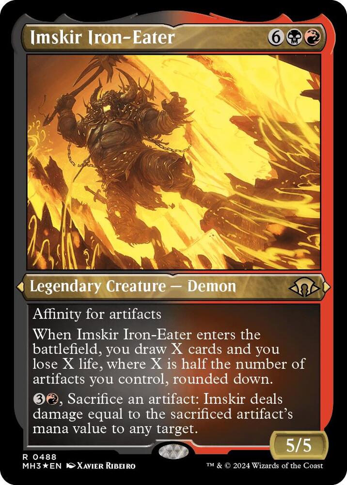Imskir Iron-Eater 488 (Modern Horizons 3)  - Foil | Good Games Adelaide SA