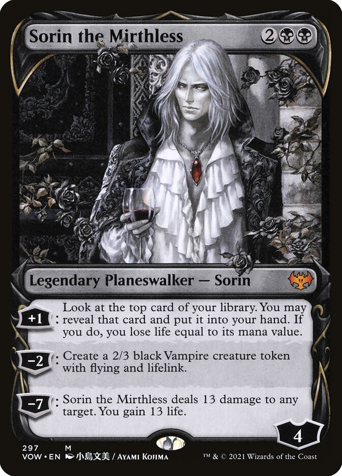 Sorin the Mirthless 297 (Innistrad: Crimson Vow)  - Foil | Good Games Adelaide SA