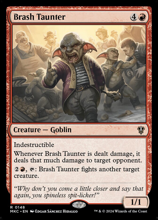 Brash Taunter 148 (Commander: Murders at Karlov Manor)  | Good Games Adelaide SA