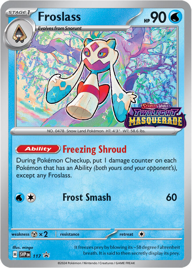 Froslass 117 (SV: Scarlet & Violet Promo Cards)  - Holofoil | Good Games Adelaide SA