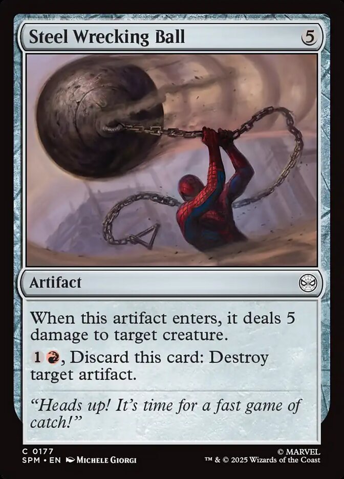 Steel Wrecking Ball 177 (Marvel's Spider-Man)  | Good Games Adelaide SA