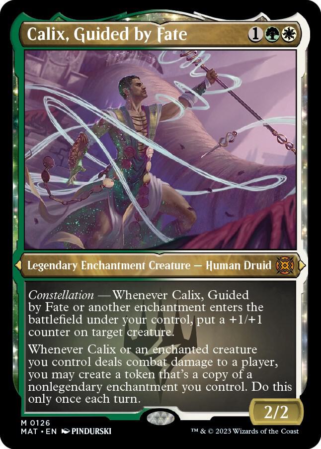 Calix, Guided by Fate 126 (March of the Machine: The Aftermath)  - Etched Foil | Good Games Adelaide SA