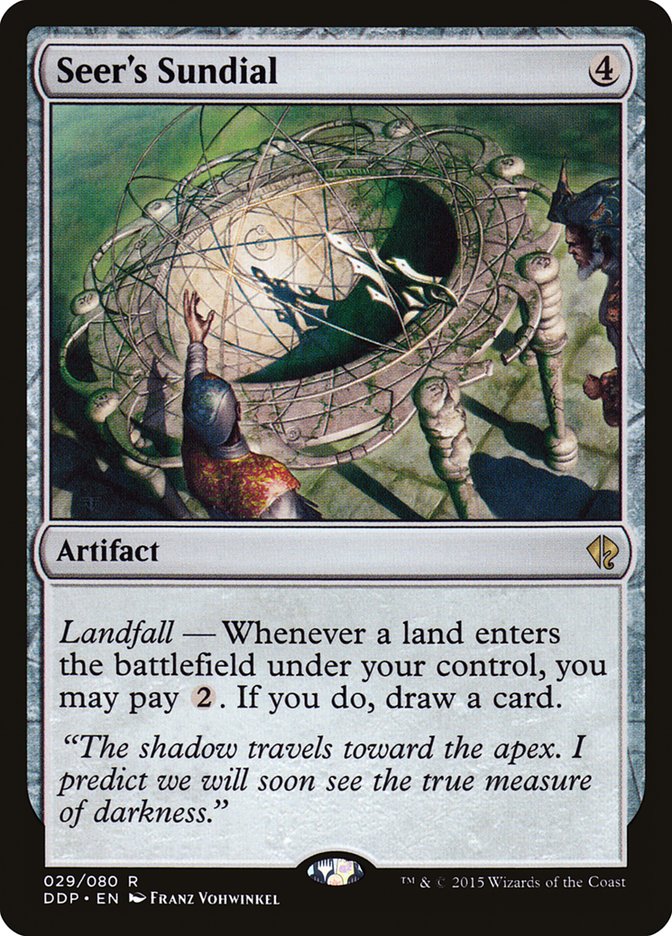 Seer's Sundial 29 (Duel Decks: Zendikar vs. Eldrazi)  | Good Games Adelaide SA