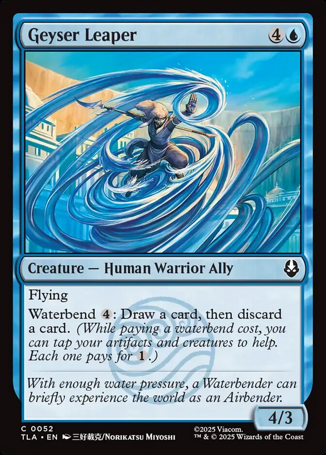 Geyser Leaper 52 (Avatar: The Last Airbender)  - Foil | Good Games Adelaide SA