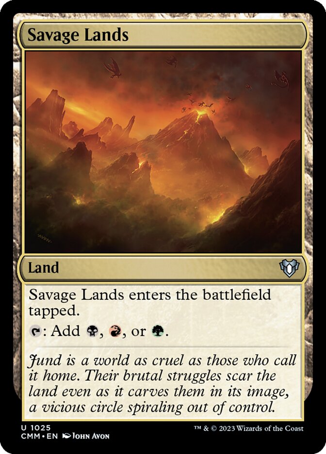 Savage Lands 1025 (Commander Masters)  | Good Games Adelaide SA