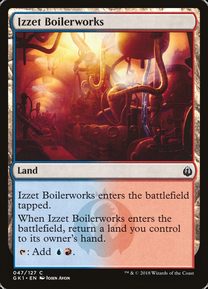 Izzet Boilerworks 47 (Guilds of Ravnica: Guild Kits)  | Good Games Adelaide SA