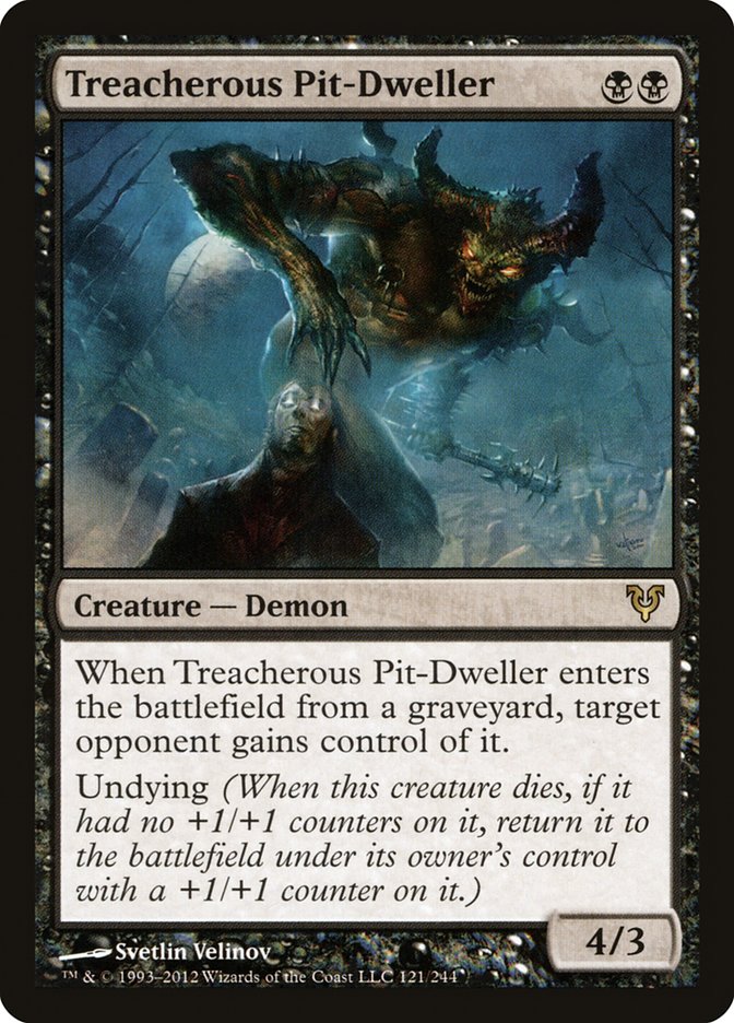 Treacherous Pit-Dweller 121 (Avacyn Restored)  - Foil | Good Games Adelaide SA