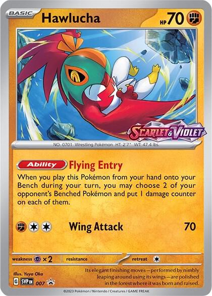 Hawlucha Prerelease 007 (SV: Scarlet & Violet Promo Cards)  - Holofoil | Good Games Adelaide SA