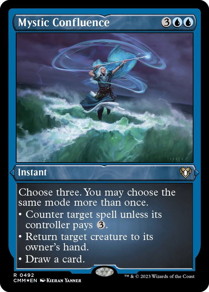 Mystic Confluence 492 (Commander Masters)  - Etched Foil | Good Games Adelaide SA