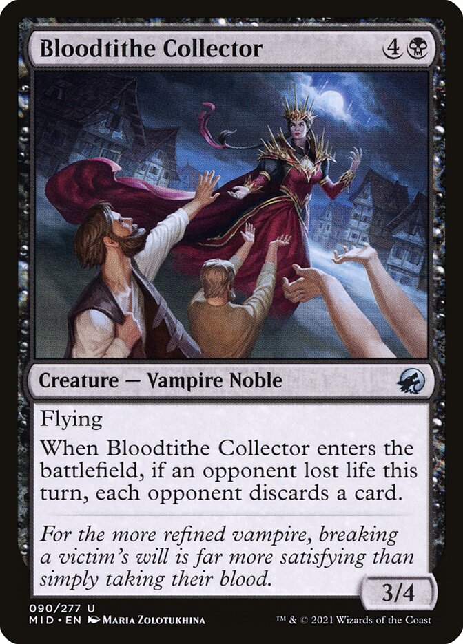 Bloodtithe Collector 90 (Innistrad: Midnight Hunt)  - Foil | Good Games Adelaide SA