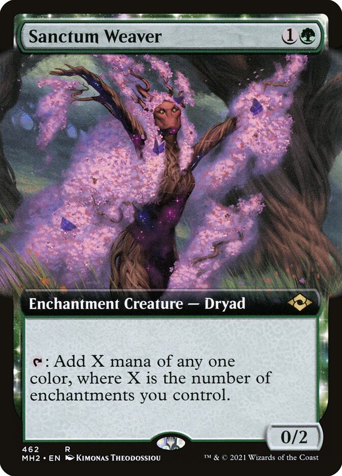 Sanctum Weaver Extended Art 462 (Modern Horizons 2)  | Good Games Adelaide SA