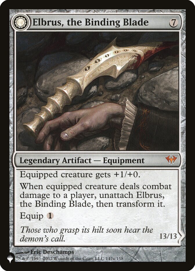Elbrus, the Binding Blade // Withengar Unbound 147 (The List Reprints)  | Good Games Adelaide SA