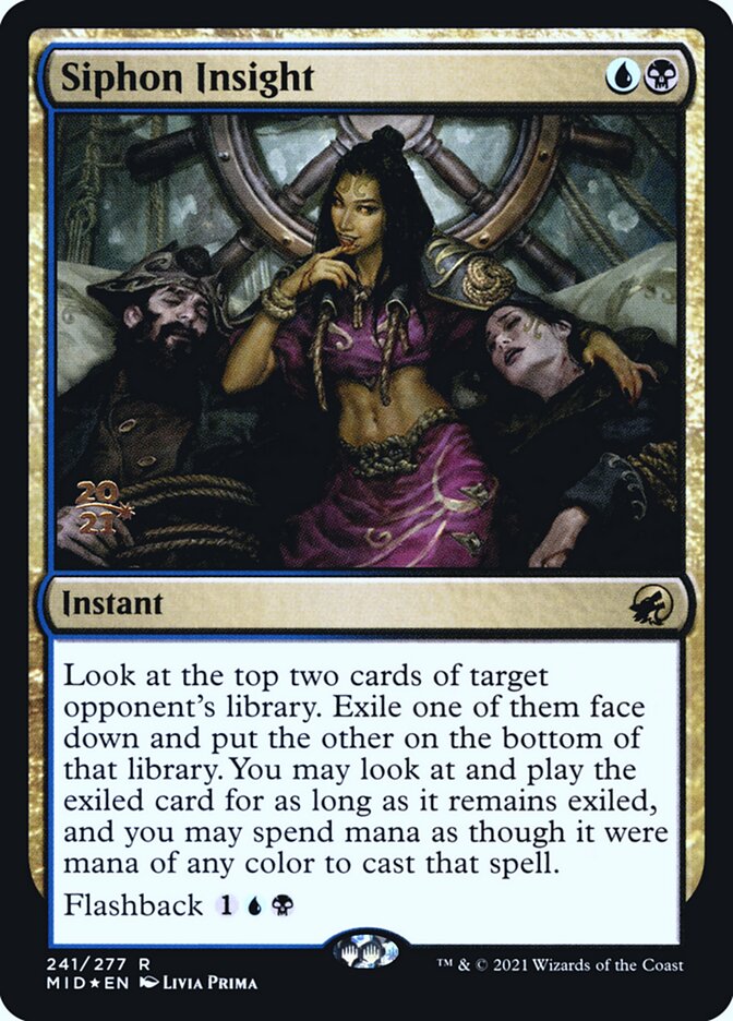 Siphon Insight 241 (Prerelease Cards)  - Foil | Good Games Adelaide SA