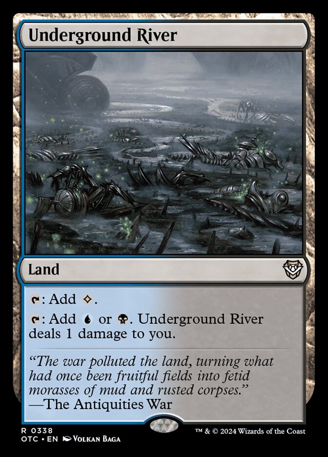 Underground River 338 (Commander: Outlaws of Thunder Junction)  | Good Games Adelaide SA