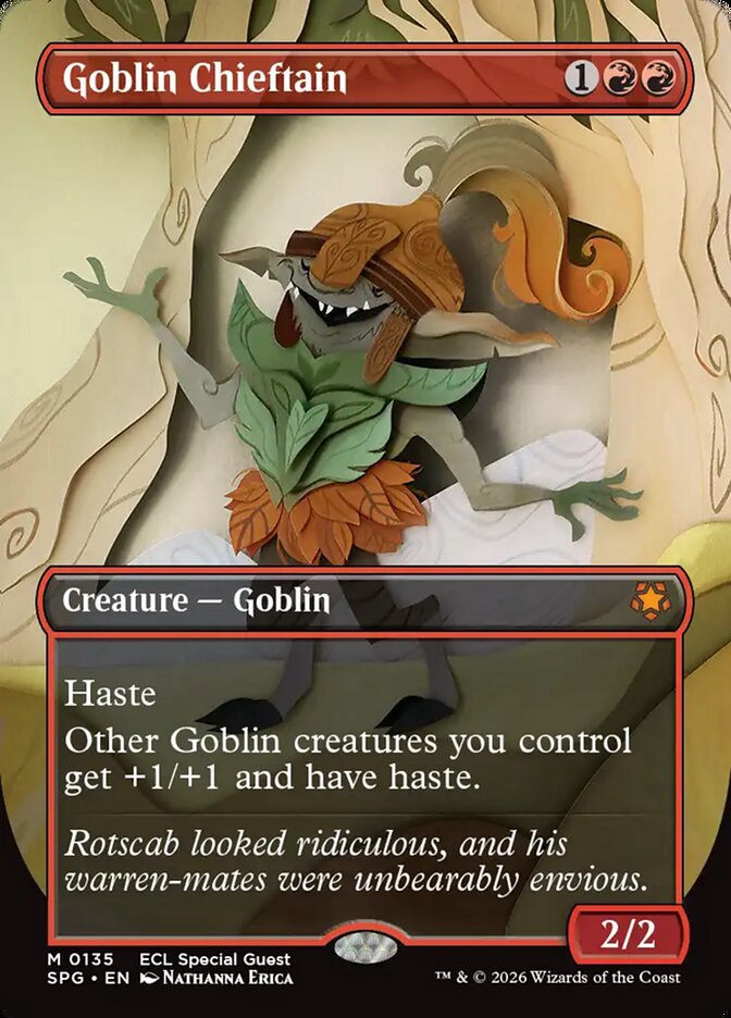 Goblin Chieftain 135/0 (Special Guests)  - Borderless | Good Games Adelaide SA