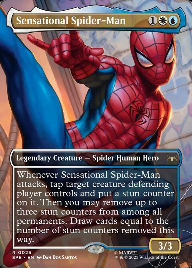 Sensational Spider Man Borderless 25/20 (Marvel's Spider-Man: Eternal-Legal)  - Borderless | Good Games Adelaide SA