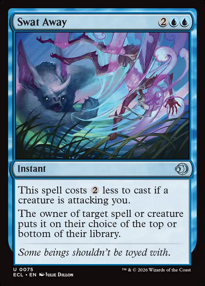 Swat Away 75 (Lorwyn Eclipsed)  - Foil | Good Games Adelaide SA