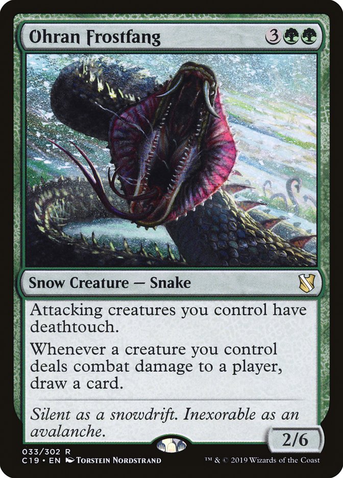 Ohran Frostfang 33 (Commander 2019)  | Good Games Adelaide SA