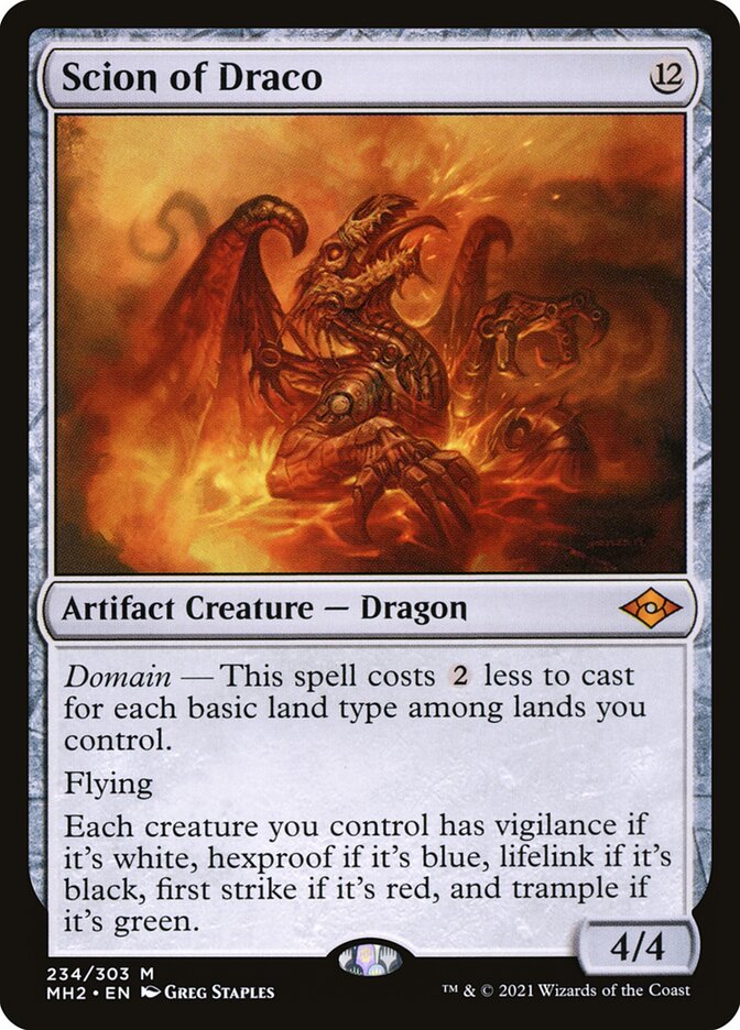 Scion of Draco 234 (Modern Horizons 2)  - Foil | Good Games Adelaide SA