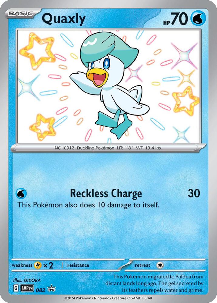 Quaxly 082 (SV: Scarlet & Violet Promo Cards)  - Holofoil | Good Games Adelaide SA